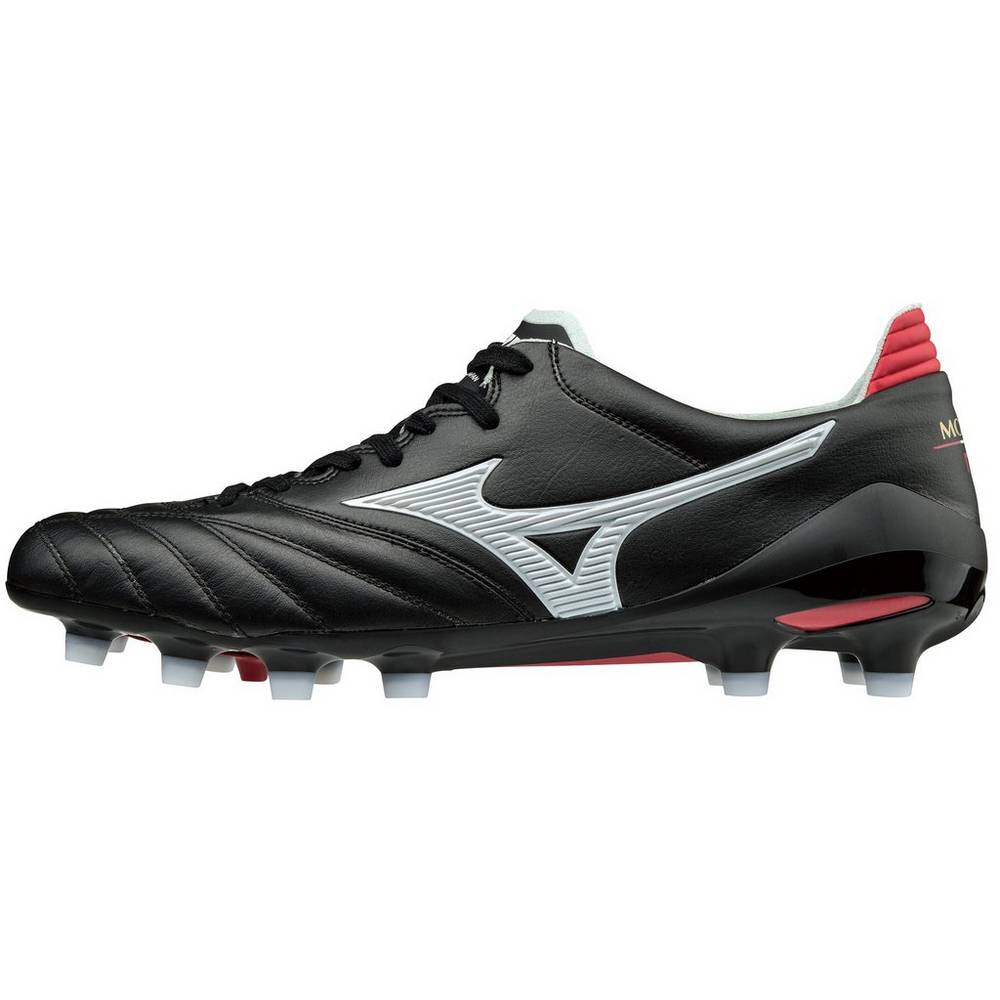 Scarpe Calcio Mizuno Morelia Neo II Made in Japan Uomo - Nere/Bianche - 48361-WALK